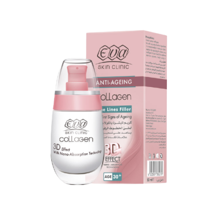 Collagen Eva - ANTI-AGEING COLLAGEN FINE LINES FILLER to Combat the first signs of ageing.
