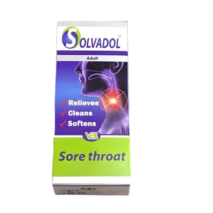 Solvadol adults spray for sore throat