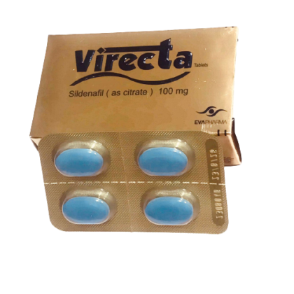 Virecta 100mg Sildenafil 12 tablets for erectile dysfunction